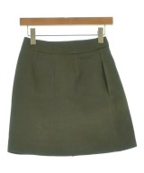 BALENCIAGA（バレンシアガ）ミニスカート カーキ サイズ:34(XXS位) レディース/2200656203017