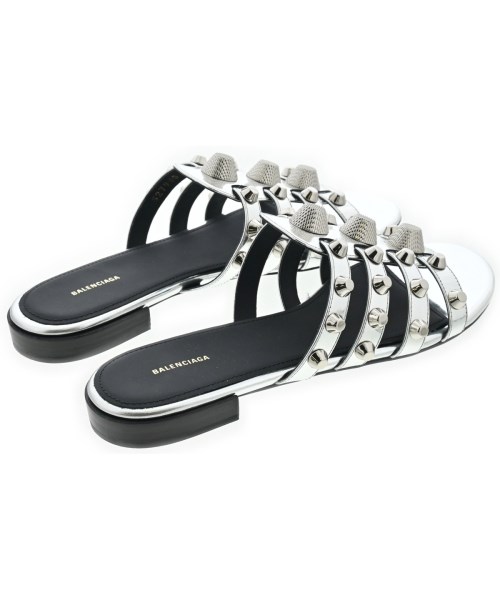 BALENCIAGA（バレンシアガ）サンダル シルバー サイズ:EU37 1/2(24cm位) レディース/2200656775033