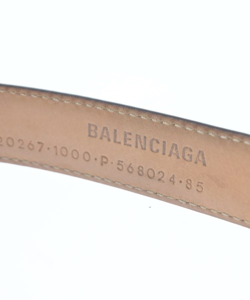 BALENCIAGA（バレンシアガ）ベルト 黒 サイズ:85 メンズ/2200657027025