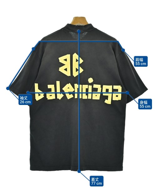 BALENCIAGA（バレンシアガ）Tシャツ・カットソー グレー サイズ:XS メンズ/2200657169091