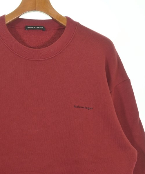 BALENCIAGA（バレンシアガ）スウェット 赤 サイズ:M レディース/2200625476091