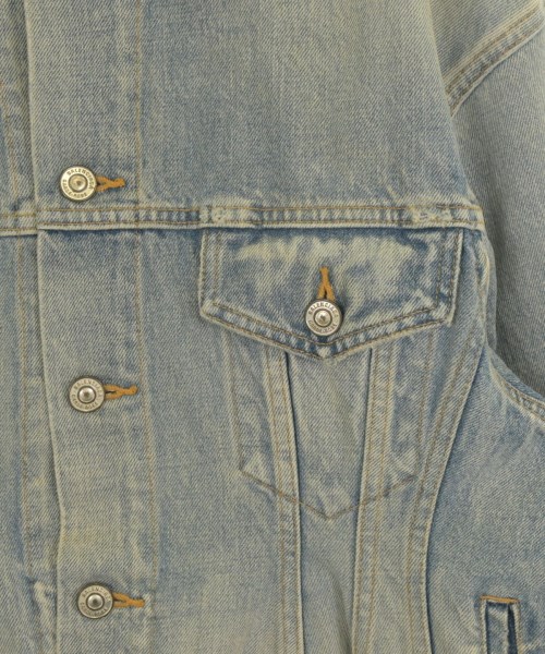 BALENCIAGA（バレンシアガ）デニムジャケット 青 サイズ:32(L位) レディース/2200657832551