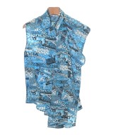 BALENCIAGA（バレンシアガ）カジュアルシャツ 青 サイズ:34(XXS位) レディース/2200657953027