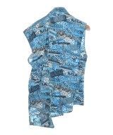 BALENCIAGA（バレンシアガ）カジュアルシャツ 青 サイズ:34(XXS位) レディース/2200657953027