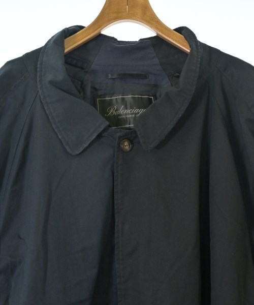 BALENCIAGA（バレンシアガ）トレンチコート 紺 サイズ:M メンズ/2200658450013