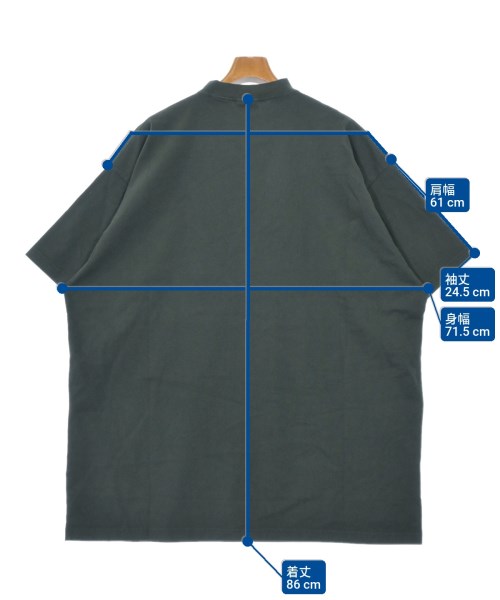 BALENCIAGA（バレンシアガ）Tシャツ・カットソー 緑 サイズ:4(XL位) メンズ/2200658979026