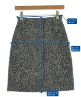 BALENCIAGA（バレンシアガ）ひざ丈スカート 黒 サイズ:36(XS位) レディース/2200655567684