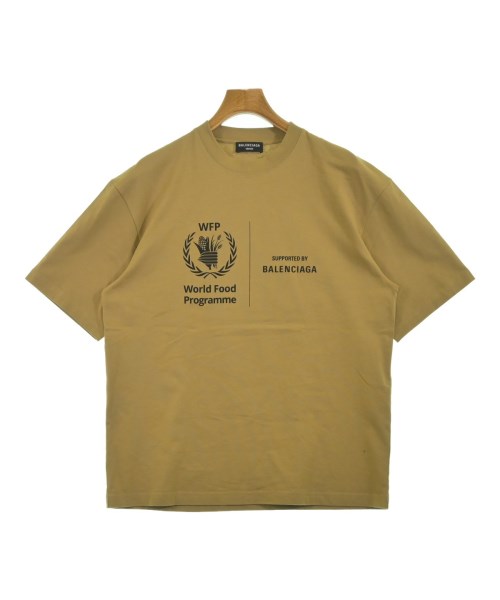 BALENCIAGA(バレンシアガ)Tシャツ・カットソー ベージュ サイズ:S/2200659380012