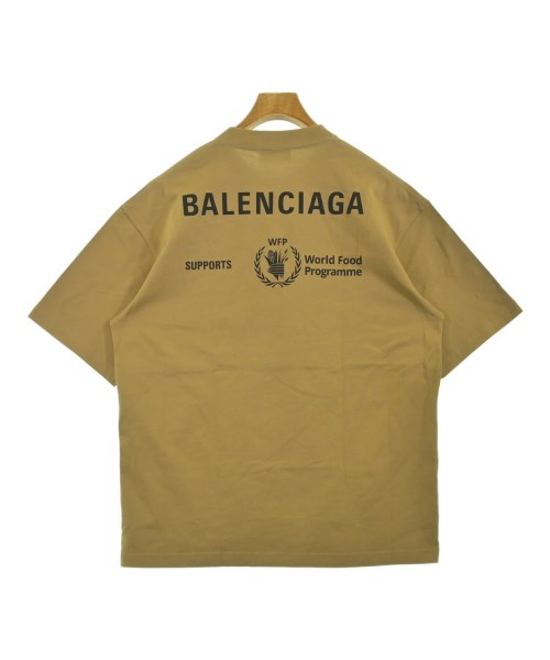BALENCIAGA（バレンシアガ）Tシャツ・カットソー ベージュ サイズ:S メンズ/2200659380012