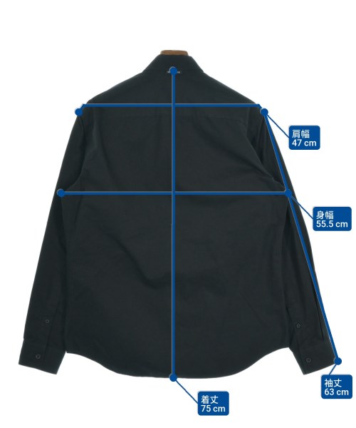 BALENCIAGA（バレンシアガ）カジュアルシャツ 黒 サイズ:39(M位) メンズ/2200659605023