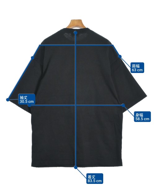 BALENCIAGA（バレンシアガ）Tシャツ・カットソー 黒 サイズ:XXS メンズ/2200655705123