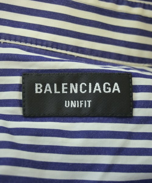 BALENCIAGA（バレンシアガ）カジュアルシャツ 紺 サイズ:XS メンズ/2200660512037
