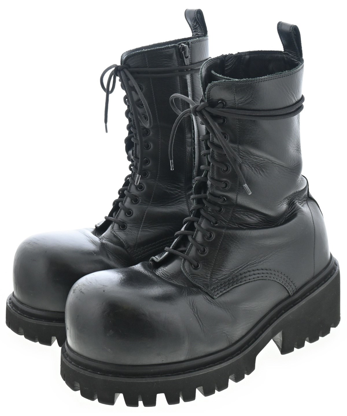 BALENCIAGA（バレンシアガ）ブーツ 黒 サイズ:EU42(27cm位) メンズ