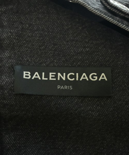 BALENCIAGA（バレンシアガ）デニムジャケット 黒 サイズ:46(M位) メンズ/2200660938059