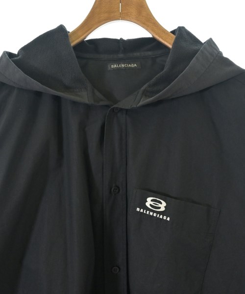 BALENCIAGA（バレンシアガ）カジュアルシャツ 黒 サイズ:39(S位) メンズ/2200660932057