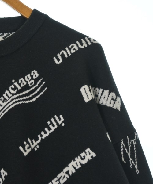 BALENCIAGA（バレンシアガ）ニット・セーター 黒 サイズ:XL メンズ/2200661095010