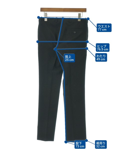 BALENCIAGA（バレンシアガ）スラックス 黒 サイズ:44(S位) メンズ/2200661508039