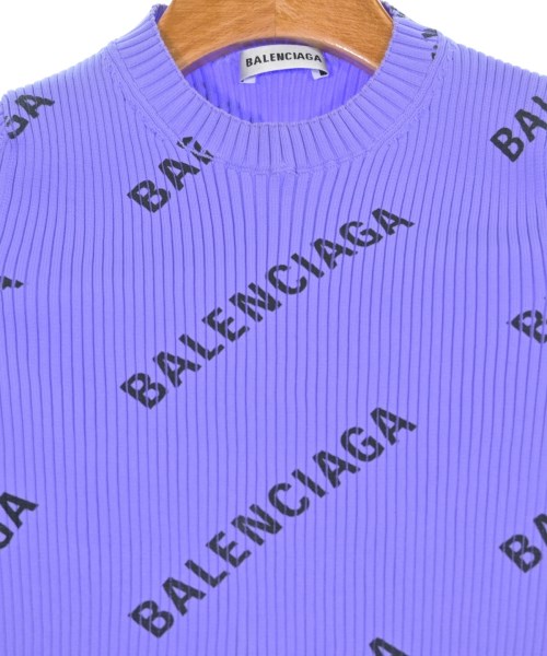 BALENCIAGA（バレンシアガ）ニット・セーター 紫 サイズ:S レディース/2200661884010