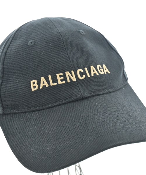 BALENCIAGA（バレンシアガ）キャップ 黒 サイズ:L メンズ/2200661884034