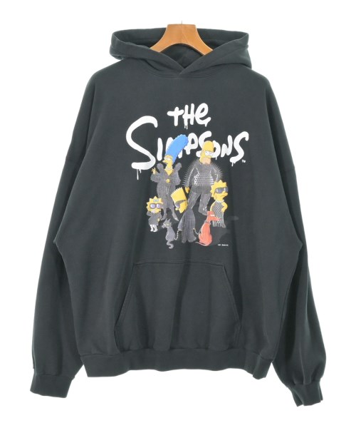 BALENCIAGA(バレンシアガ)パーカー 紺 サイズ:3(L位)/2200657002053