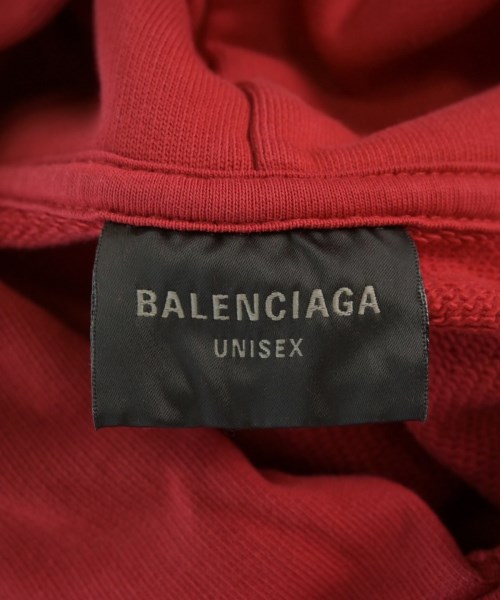 BALENCIAGA（バレンシアガ）パーカー 赤 サイズ:2(M位) メンズ/2200662237037