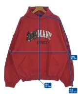 BALENCIAGA（バレンシアガ）パーカー 赤 サイズ:2(M位) メンズ/2200662237037