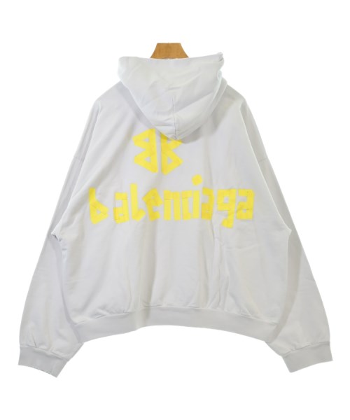 BALENCIAGA（バレンシアガ）パーカー 白 サイズ:L メンズ/2200662237044