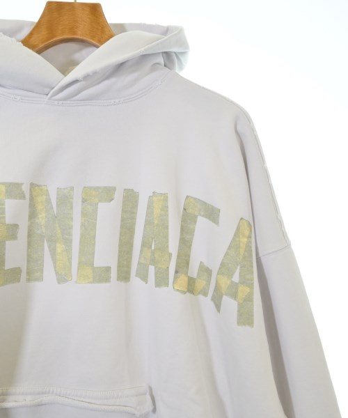 BALENCIAGA（バレンシアガ）パーカー 白 サイズ:L メンズ/2200662237044