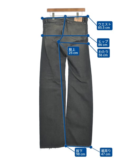 BALENCIAGA（バレンシアガ）デニムパンツ グレー サイズ:S メンズ/2200662237082