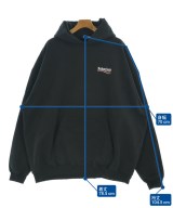 BALENCIAGA（バレンシアガ）パーカー 黒 サイズ:M メンズ/2200662243021