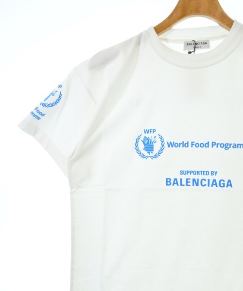 BALENCIAGA（バレンシアガ）Tシャツ・カットソー 白 サイズ:XS メンズ/2200662243038