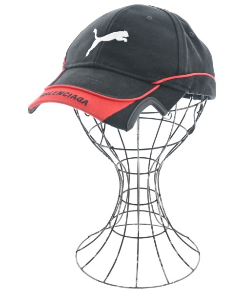 BALENCIAGA(バレンシアガ)キャップ 黒 サイズ:L/2200662300076