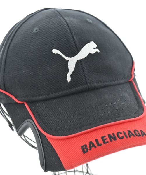 BALENCIAGA（バレンシアガ）キャップ 黒 サイズ:L メンズ/2200662300076