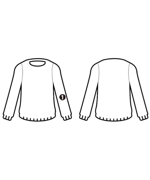 BALENCIAGA（バレンシアガ）ニット・セーター 黄 サイズ:34(XXS位) レディース/2200711219014