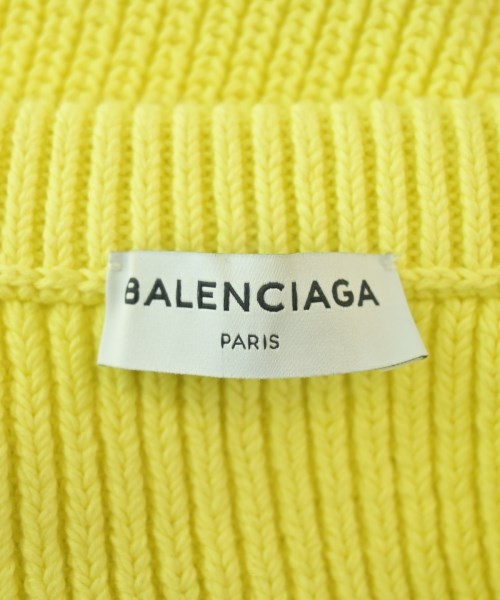 BALENCIAGA（バレンシアガ）ニット・セーター 黄 サイズ:34(XXS位) レディース/2200711219014