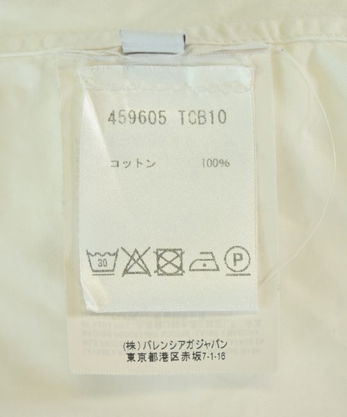 BALENCIAGA（バレンシアガ）カジュアルシャツ 白 サイズ:38(S位) メンズ/2200711475045