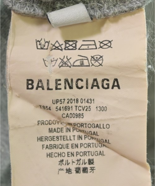 BALENCIAGA（バレンシアガ）Tシャツ・カットソー グレー サイズ:M レディース/2200711704015