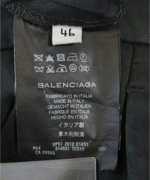 BALENCIAGA（バレンシアガ）スラックス 黒 サイズ:46(M位) メンズ/2200711879379