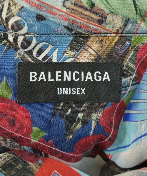 BALENCIAGA（バレンシアガ）カジュアルシャツ 青 サイズ:39(M位) メンズ/2200712261067