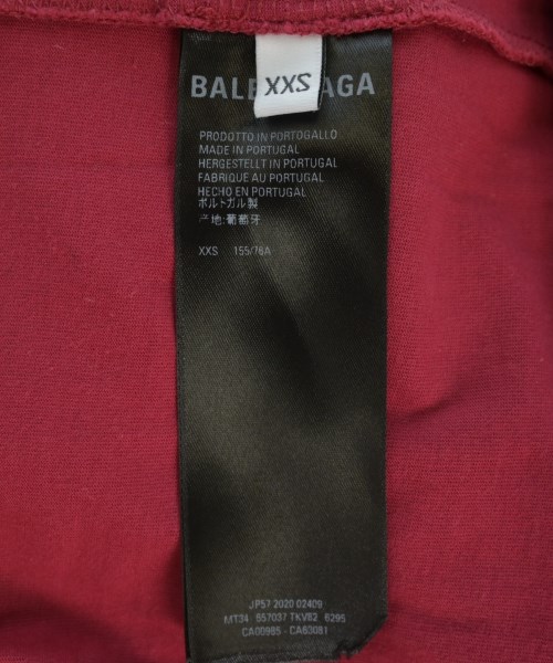 BALENCIAGA（バレンシアガ）パーカー 赤 サイズ:XXS メンズ/2200712323093