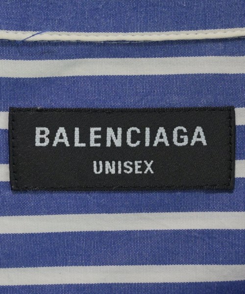 BALENCIAGA（バレンシアガ）カジュアルシャツ 青 サイズ:41(XL位) メンズ/2200712720038