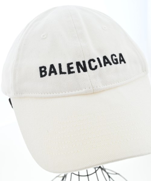 BALENCIAGA（バレンシアガ）キャップ 白 サイズ:58cm メンズ/2200712909044