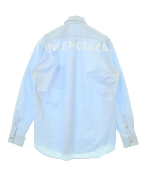 BALENCIAGA（バレンシアガ）カジュアルシャツ 青 サイズ:38(M位) メンズ/2200713354010