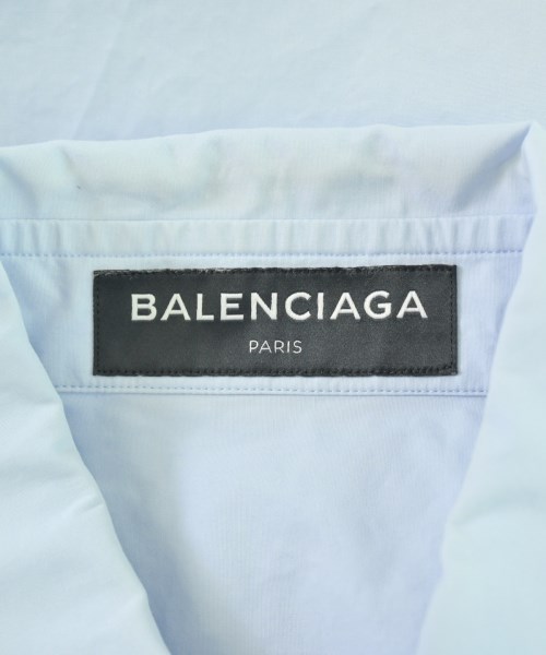 BALENCIAGA（バレンシアガ）カジュアルシャツ 青 サイズ:38(M位) メンズ/2200713354010
