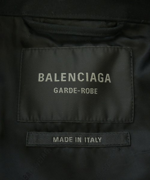 BALENCIAGA（バレンシアガ）ブルゾン 黒 サイズ:M メンズ/2200714216010