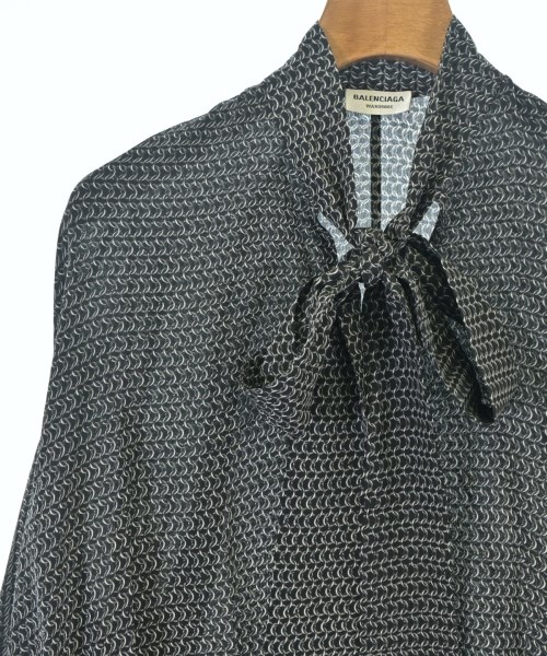 BALENCIAGA（バレンシアガ）ブラウス 黒 サイズ:34(XXS位) レディース/2200714968025