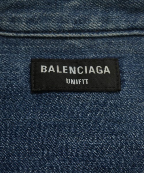 BALENCIAGA（バレンシアガ）カジュアルシャツ 青 サイズ:XL メンズ/2200715802168