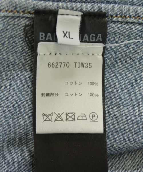BALENCIAGA（バレンシアガ）カジュアルシャツ 青 サイズ:XL メンズ/2200715802168