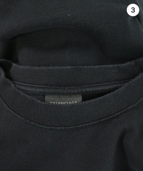 BALENCIAGA（バレンシアガ）Tシャツ・カットソー 黒 サイズ:XS メンズ/2200716151159