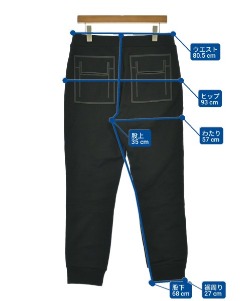 BALENCIAGA（バレンシアガ）スウェットパンツ 黒 サイズ:M メンズ/2200716364030